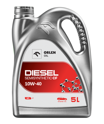 packshot ORLEN OIL DIESEL SEMISYNTHETIC CF 10W-40