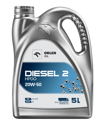 packshot ORLEN OIL DIESEL 2 HPDO CG-4 20W-50