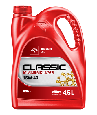 packshot ORLEN OIL CLASSIC DIESEL MINERAL 15W-40