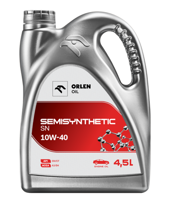 packshot ORLEN OIL SEMISYNTHETIC SN 10W-40