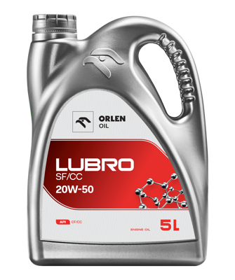 packshot ORLEN OIL LUBRO SF/CC 20W-50