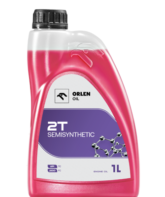 packshot ORLEN OIL 2T SEMISYNTHETIC