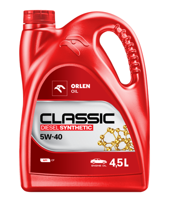 packshot ORLEN OIL CLASSIC DIESEL SYNTHETIC 5W-40